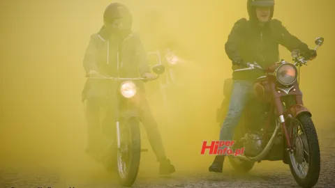 Lubartów opanowany przez motocyklistów - XVI Kapucyński Piknik Motocyklowy